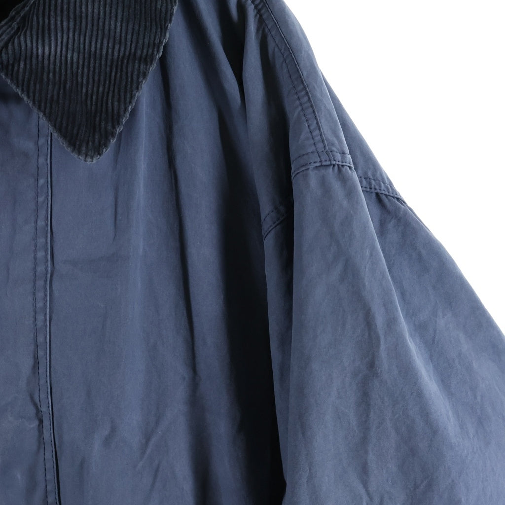 Barbour(バブアー) 90S VINTAGE BORDER JACKET 3ワラントタグ ボーダー チェックライナー オイルドジャケット ネイビー A205