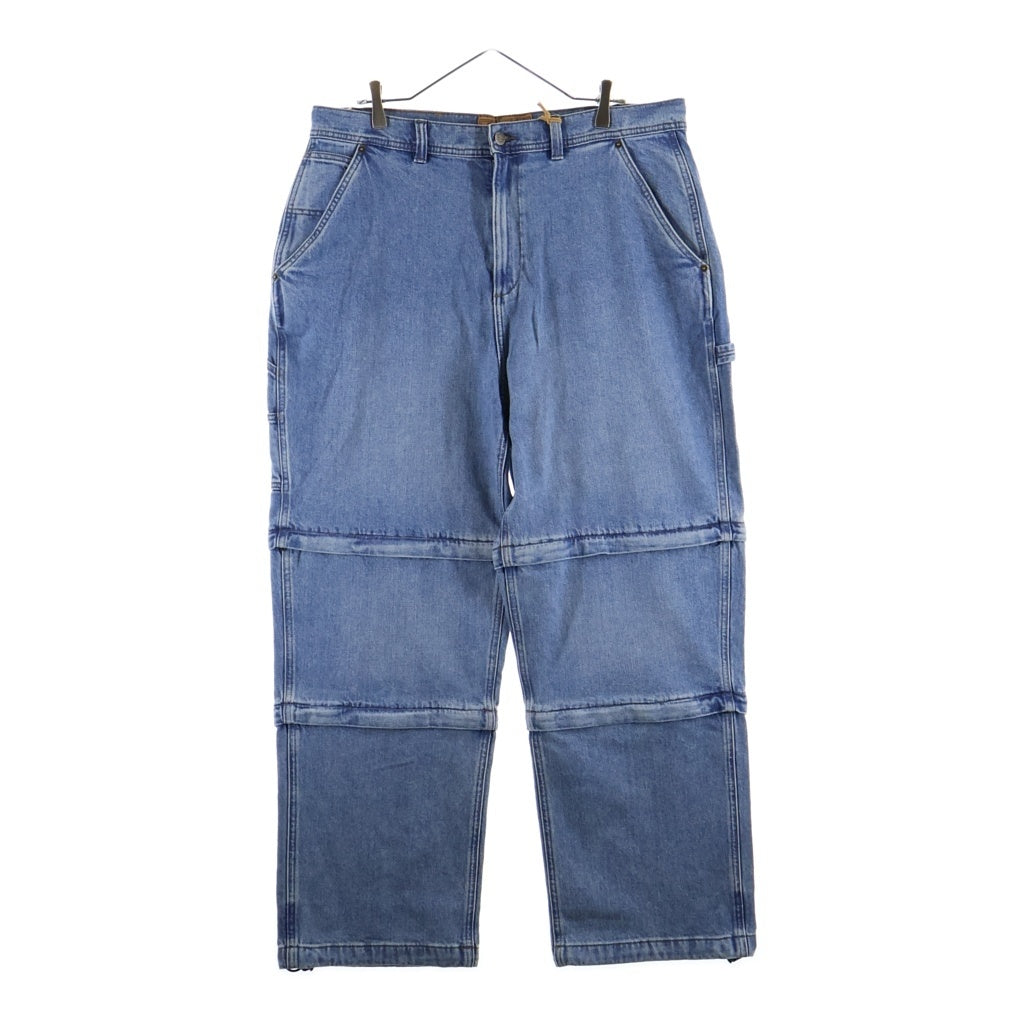 Timberland(ティンバーランド) 26SS BEAMS別注 LIGHT SHADE 3WAY バギーデニムパンツ ライトインディゴ TBC0YHBY