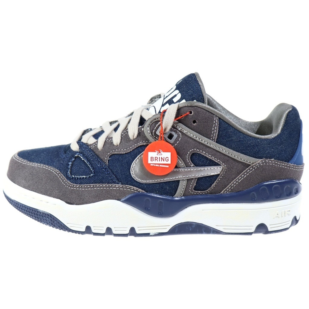 NIKE(ナイキ) ×NIGO ×Levi's AIR FORCE 3 LOW SP ENIGMA STONE ニゴー リーバイス エアフォース3 エニグマストーン ローカットスニーカー ブルー/ブラウン US9.5/27.5cm HQ0262-004