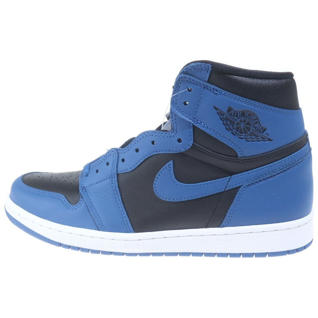 NIKE(ナイキ) AIR JORDAN 1 RETRO HIGH OG DARK MARINA BLUE エアジョーダン1 レトロ ダークマリーナブルー ハイカットスニーカー ブラック/ブルー US9.5/27.5cm 555088-404