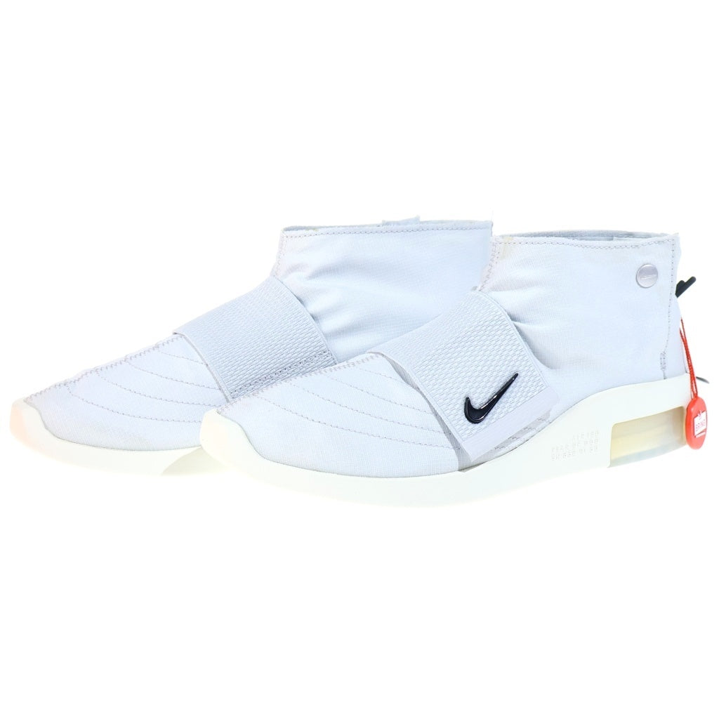 NIKE(ナイキ) ×FEAR OF GOD AIR MOCCASIN PURE PLATINUM フィアオブゴッド エアモックピュア プラチナム ローカットスニーカー ホワイト US9/27cm AT8086-001