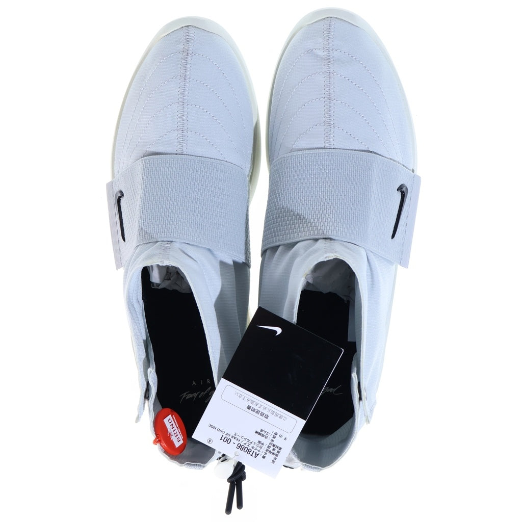 NIKE(ナイキ) ×FEAR OF GOD AIR MOCCASIN PURE PLATINUM フィアオブゴッド エアモックピュア プラチナム ローカットスニーカー ホワイト US9/27cm AT8086-001