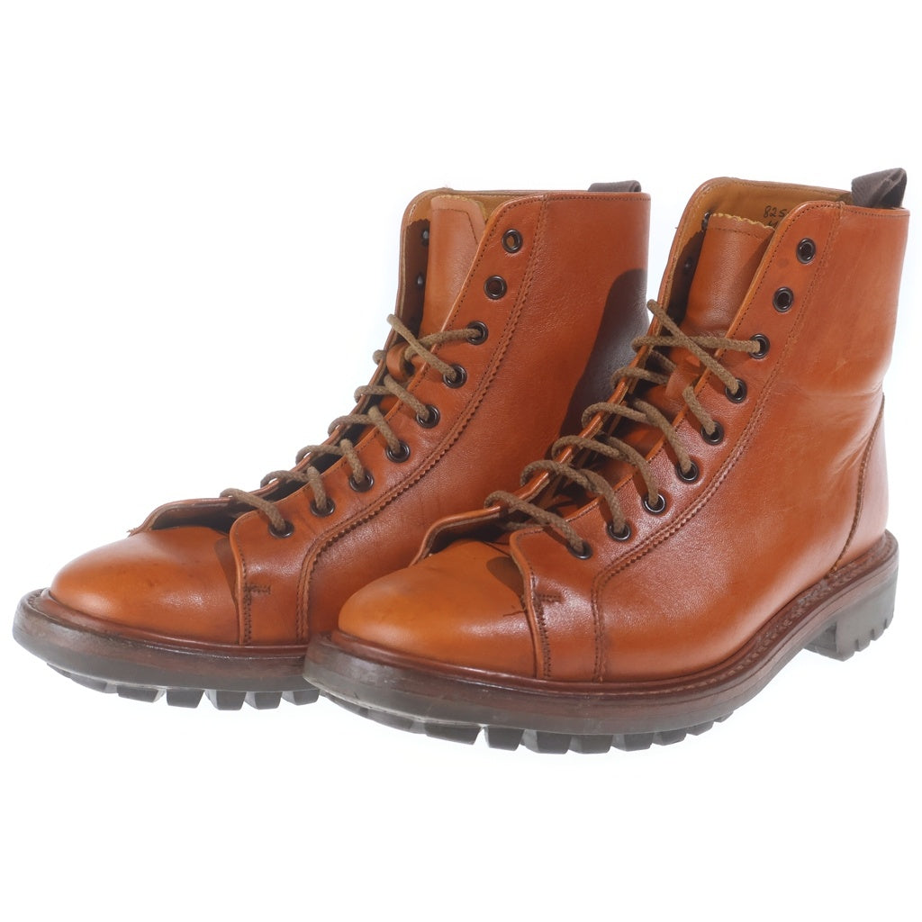 Tricker's(トリッカーズ) MONKEY BOOTS モンキー レザー ハイカットブーツ ブラウン M6077
