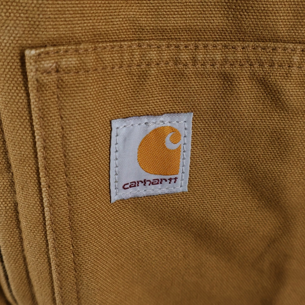 CARHARTT(カーハート) WASHED DUCK INSULATED ACTIVE JACKET ウォッシュ加工 ダック地 中綿アクティブジャケット ブラウン 104050-BRN