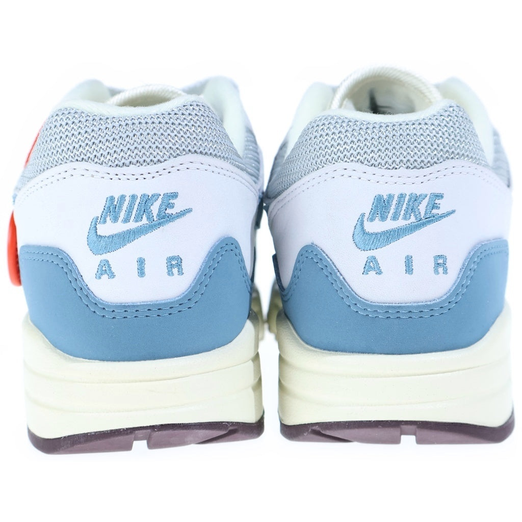 NIKE(ナイキ) ×PATTA AIR MAX NOISE AQUA パタ エアマックス 1 ノイズ アクア ローカットスニーカー グレー/ブルー US9/27cm DH1348-004