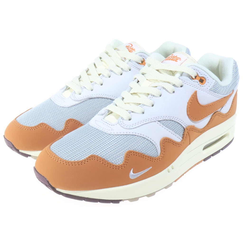NIKE(ナイキ) ×PATTA AIR MAX MONARCH パタ エアマックス 1 モナーク ローカットスニーカー グレー/ブラウン US9/27cm DH1348-001
