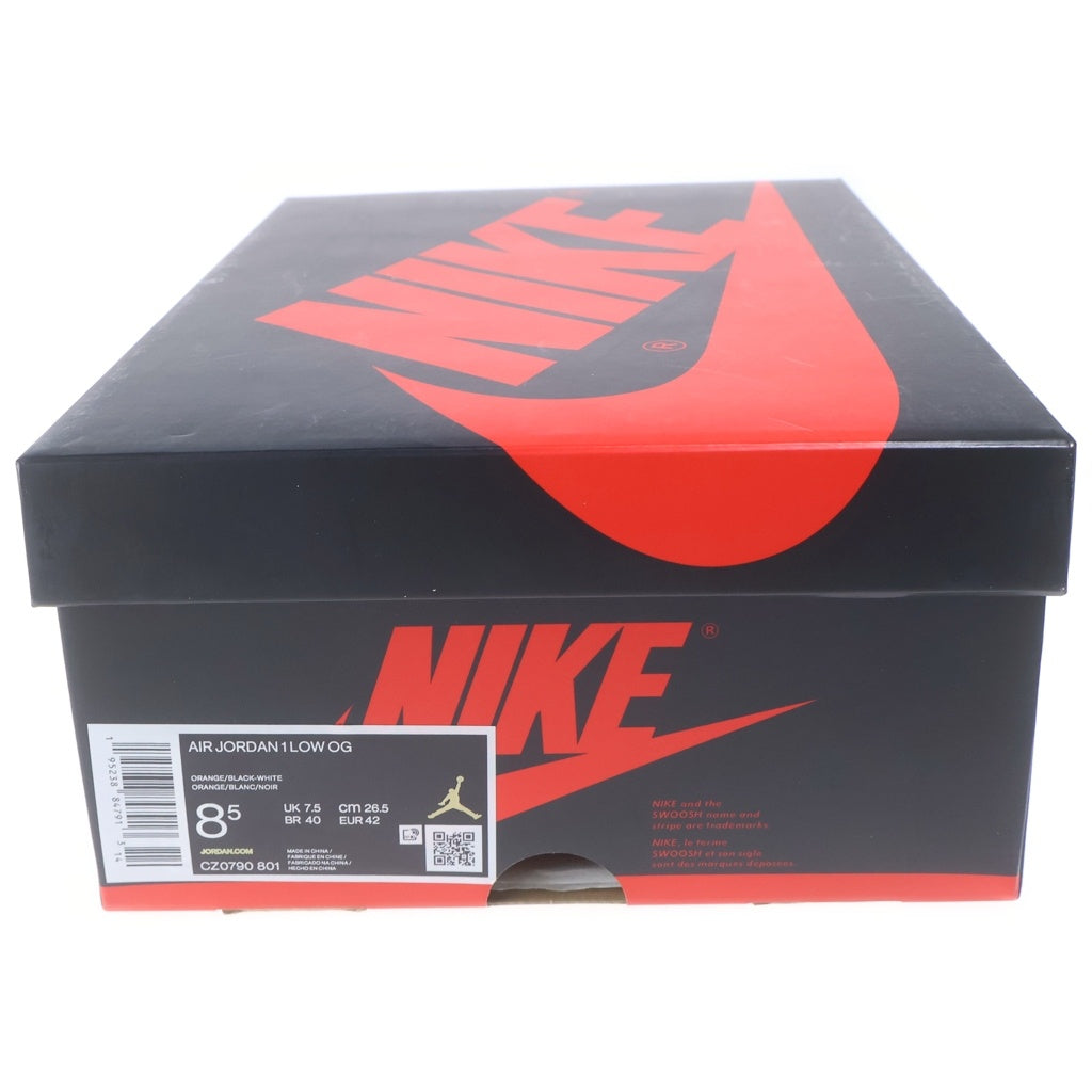 NIKE(ナイキ) AIR JORDAN LOW OG STARFISH エアジョーダン 1 スターフィッシュ ローカットスニーカー オレンジ/ホワイト US8.5/26.5cm CZ0790-801