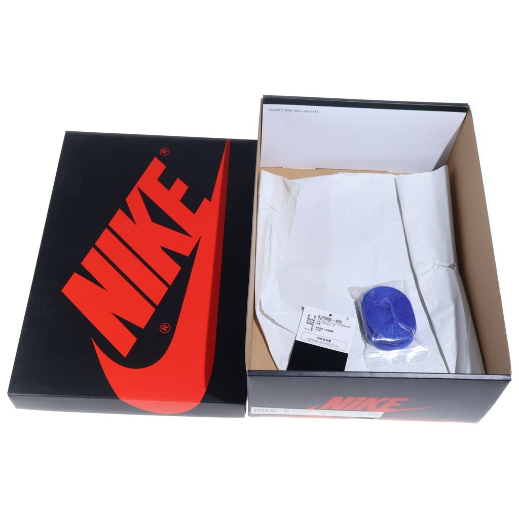 NIKE(ナイキ) AIR JORDAN HIGH OG HYPER ROYAL エアジョーダン 1 ハイパーロイヤル ハイカットスニーカー ブルー/ホワイト US9/27cm 555088-402