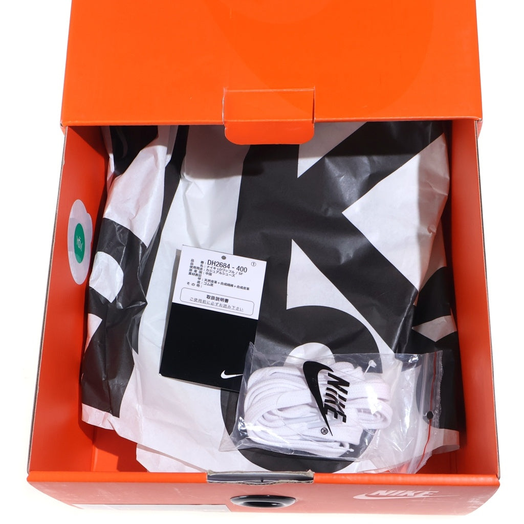 NIKE(ナイキ) ×FRAGMENT DESIGN ×SACAI LD WAFFLE フラグメントデザイン サカイ LDワッフル ローカットスニーカー ネイビー US9/27cm DH2684-400