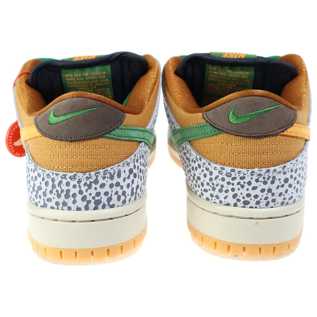 NIKE SB(ナイキエスビー) DUNK LOW SAFARI ダンク サファリ ローカットスニーカー グレー/ブラウン US9/27cm CD2563-002