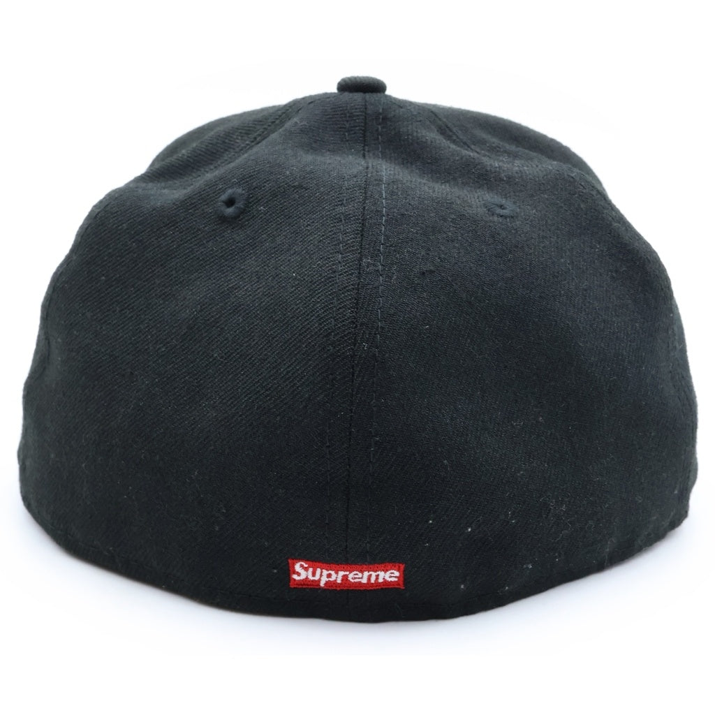 SUPREME(シュプリーム) 20AW ×NEW ERA S Logo Cap ニューエラ ロゴエンブロイダリー ベースボールキャップ ブラック