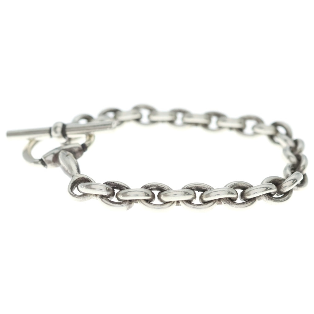 LAVER(ラバー) TAXCO 8mm CABLE CHAIN T BAR ケーブル Tバー チェーンブレスレット シルバー レディース