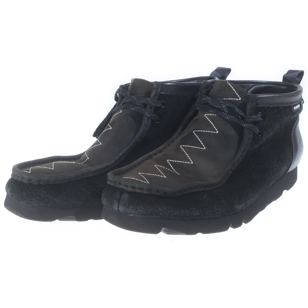Clarks(クラークス) ×NEIGHBORHOOD WALLABEE BT GTX ネイバーフッド ゴアテックス ワラビー レザーブーツ ブラック US11/28cm 21621