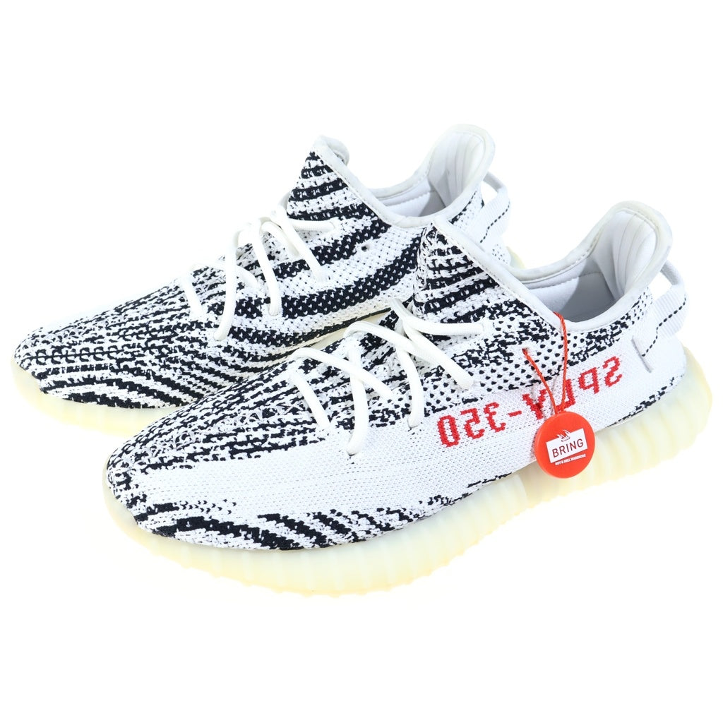 adidas(アディダス) YEEZY BOOST 350 V2 ZEBRA イージー ブースト ブイツー ゼブラ ローカットスニーカー ホワイト US9/27cm CP9654