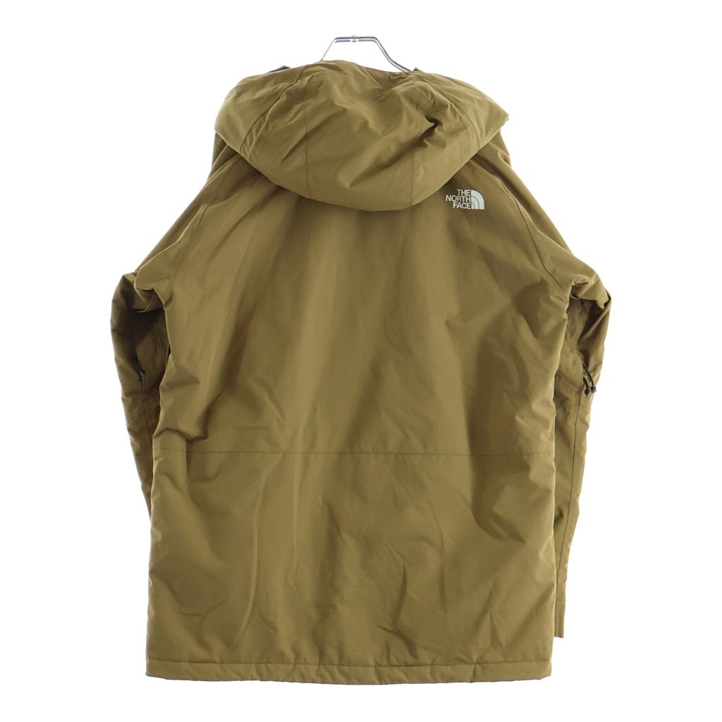 THE NORTH FACE(ザノースフェイス) STORMPEAK PARKA ストームピークパーカ ロゴプリント ジップアップ フーデッド ナイロンジャケット ブルゾン ベージュ NS61905