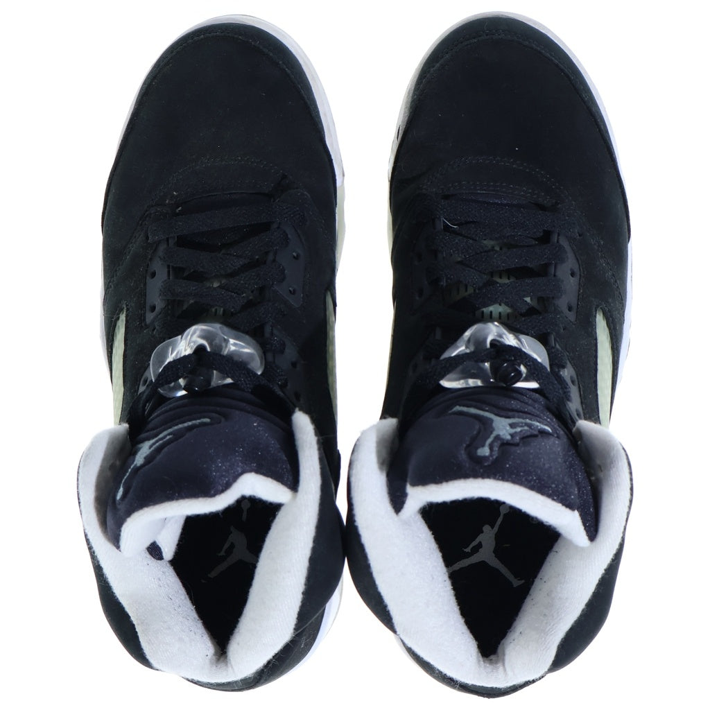 NIKE(ナイキ) AIR JORDAN 5 RETRO エアジョーダン5 ムーンライト ハイカットスニーカー ブラック US9.5/27.5cm CT4838-011