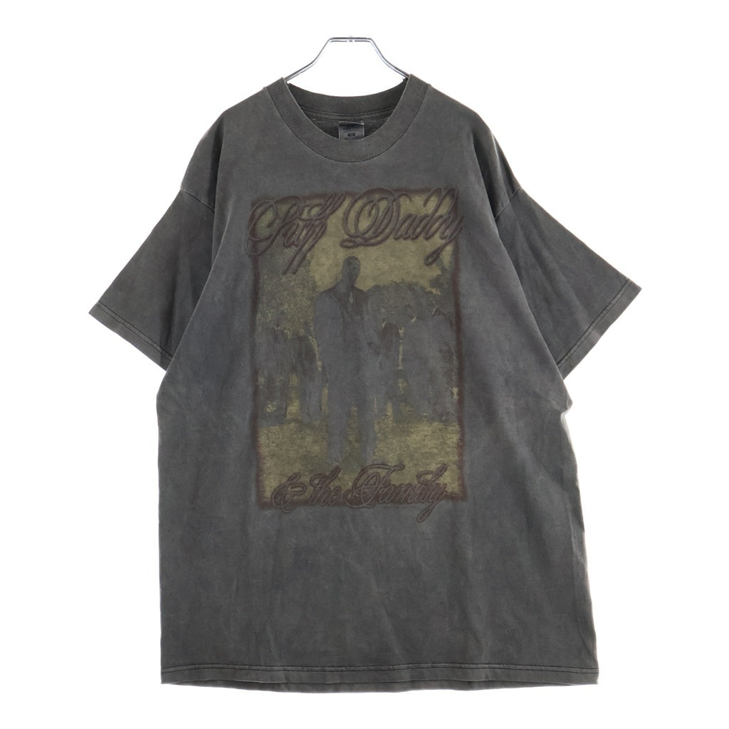 VINTAGE(ヴィンテージ) 90S PUFF DADDY NO WAY OUT 1997 WORLD TOUR パフダディ ノーウェイアウト クルーネック 半袖Tシャツ カットソー グレー
