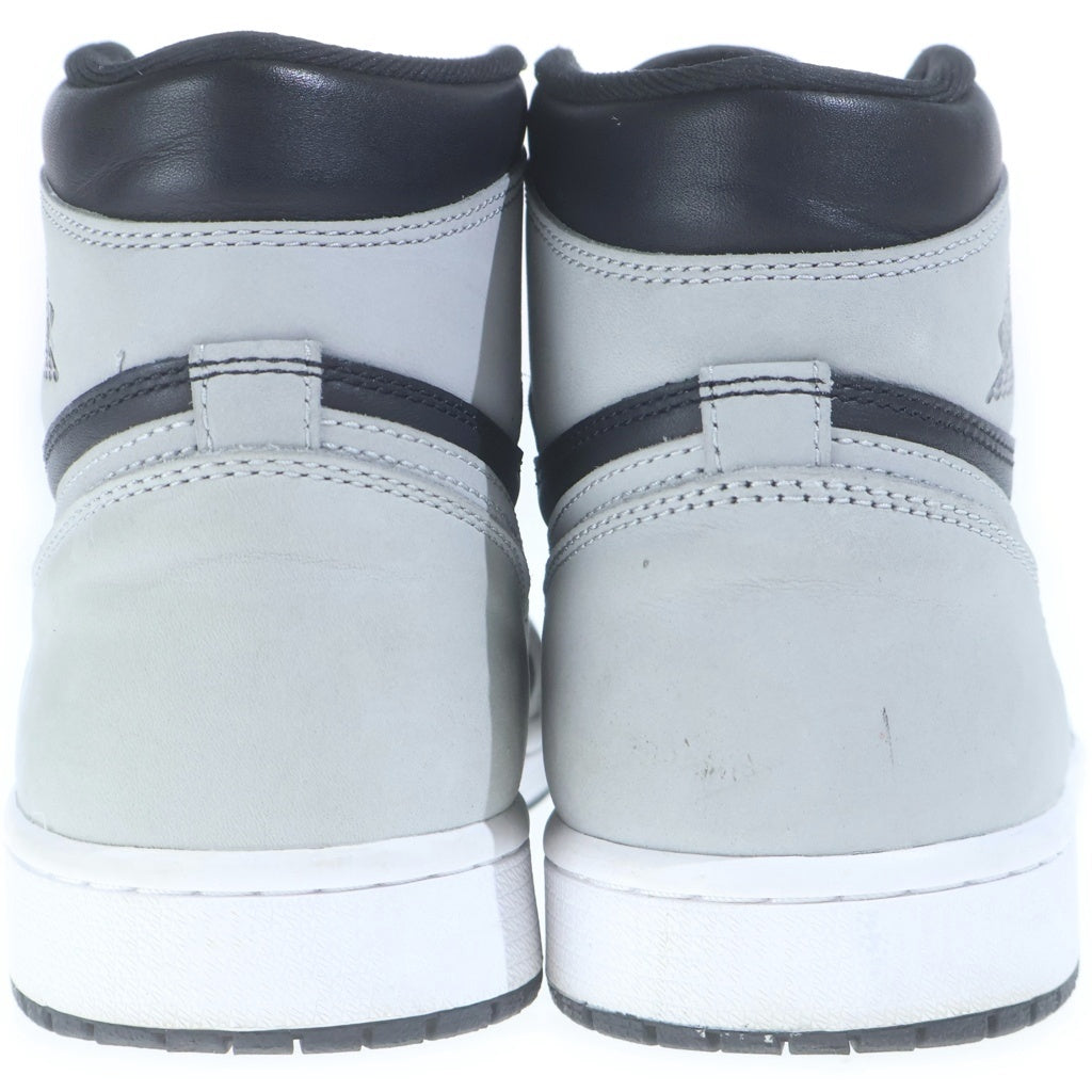 NIKE(ナイキ) AIR JORDAN 1 HIGH OG SHADOW 2.0 エアジョーダン シャドウ ハイカットスニーカー ブラック/グレー US9/27cm 555088-035