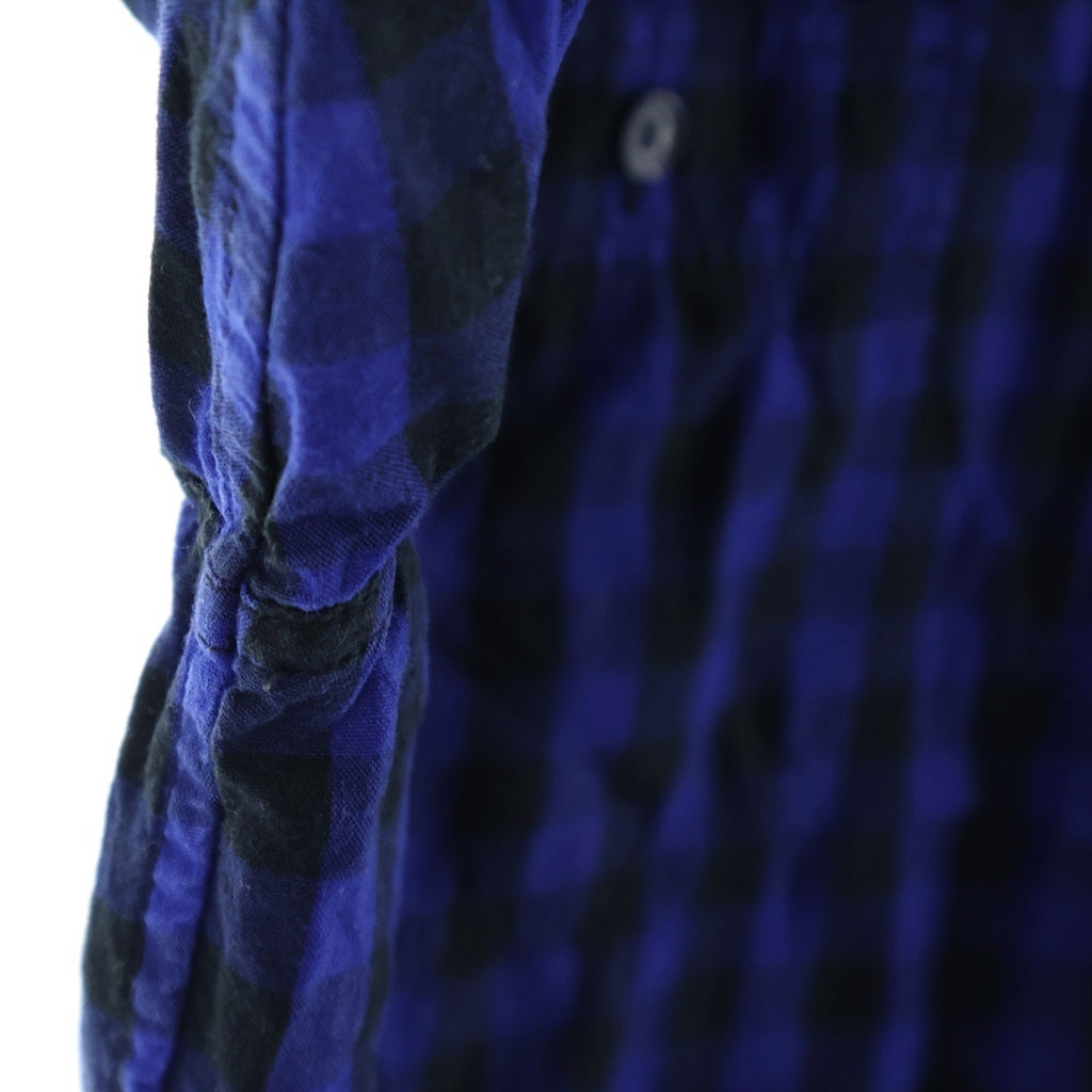 SUPREME(シュプリーム) 12AW Buffalo Check Shirt レギュラーカラー ボタンダウン バッファローチェック 長袖シャツ ブルー