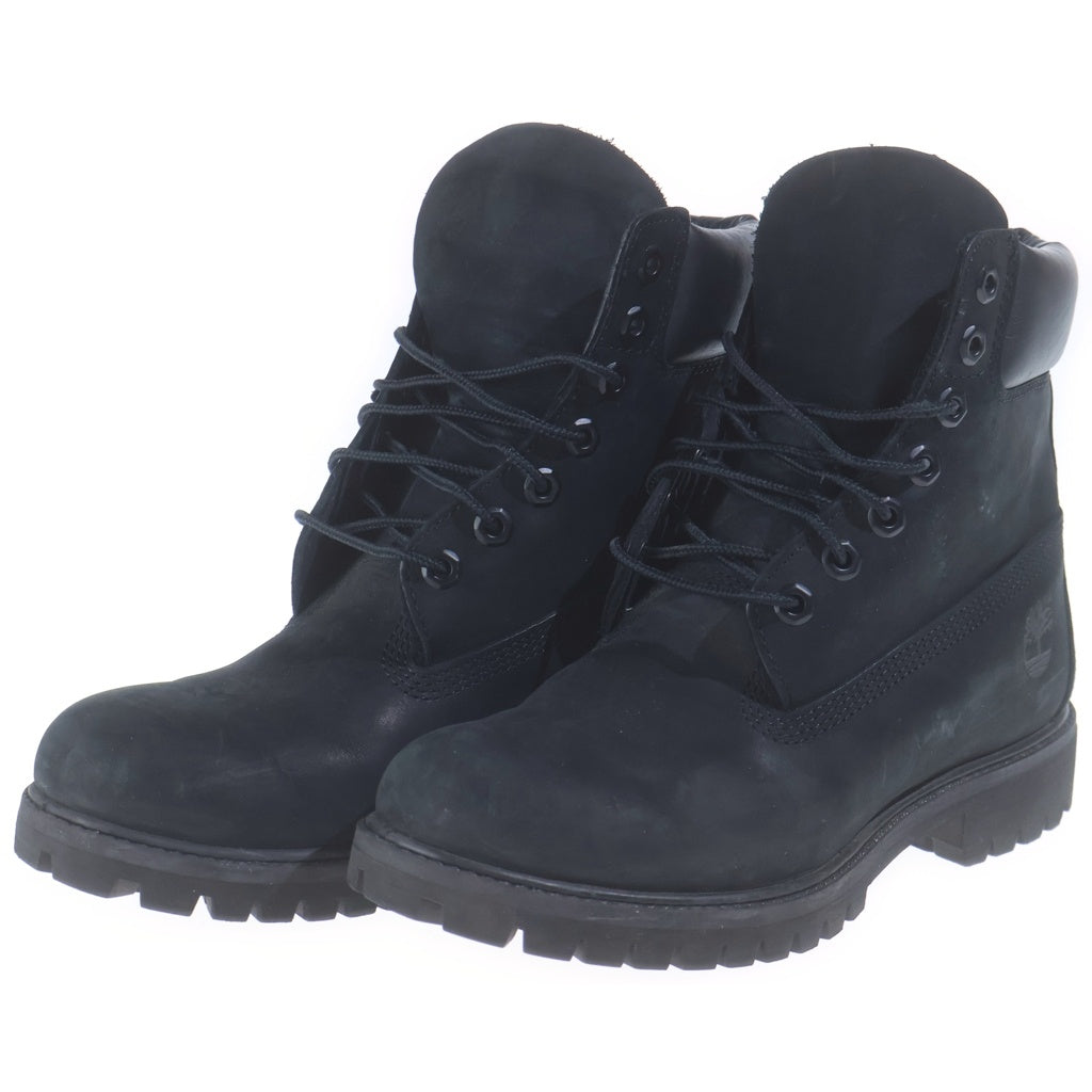 Timberland(ティンバーランド) 6 INCH PREMIUM WATERPROOF BOOT 6インチ プレミアム ウォータープルーフ レースアップブーツ シューズ ブラック 10073