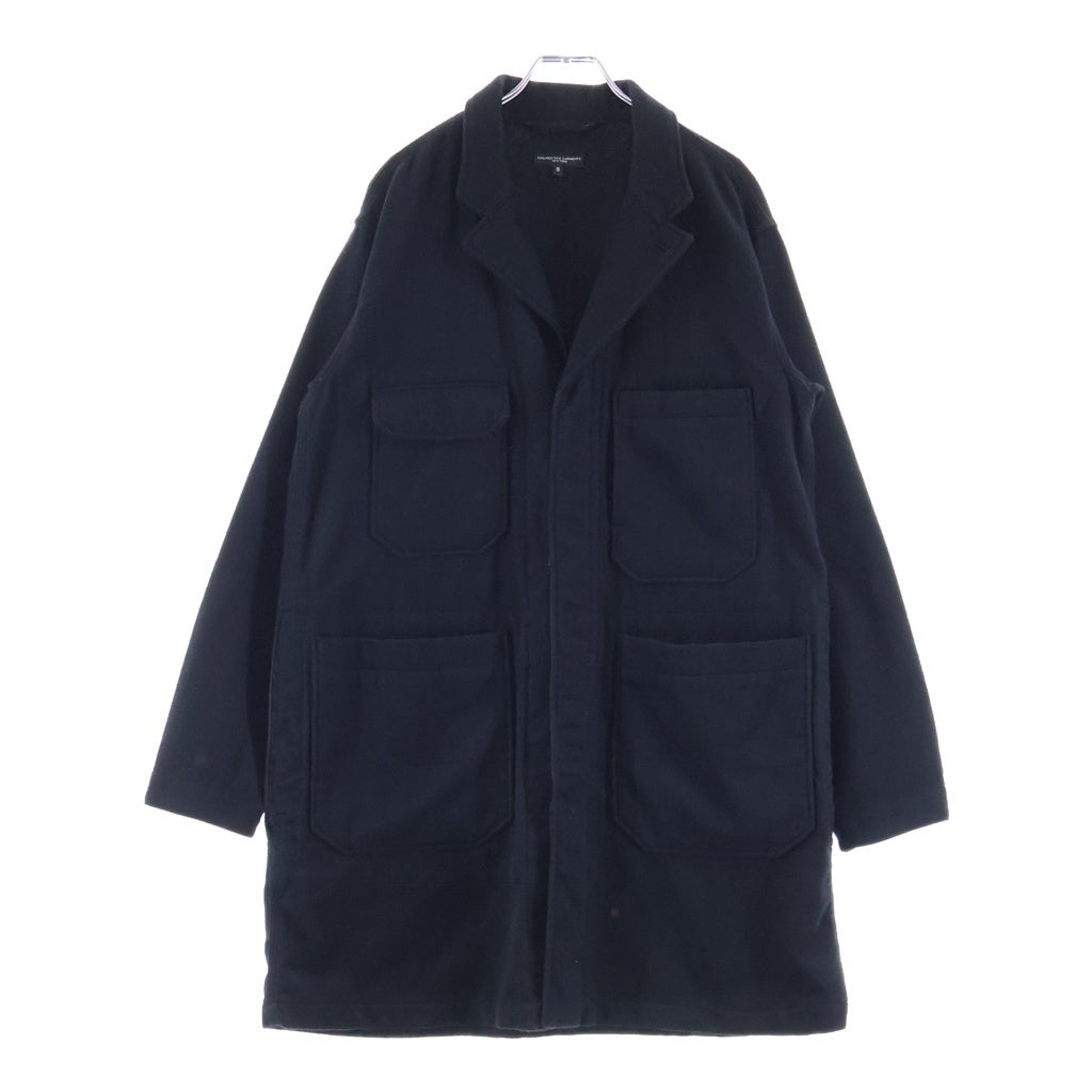 Engineered Garments(エンジニアド ガーメンツ) 15AW SHOP COAT カシミア混 ウールフランネル ショップコート ブラック