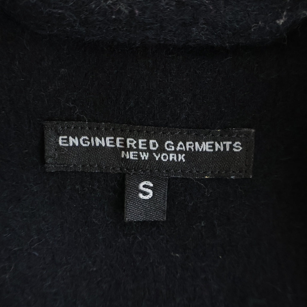 Engineered Garments(エンジニアド ガーメンツ) 15AW SHOP COAT カシミア混 ウールフランネル ショップコート ブラック