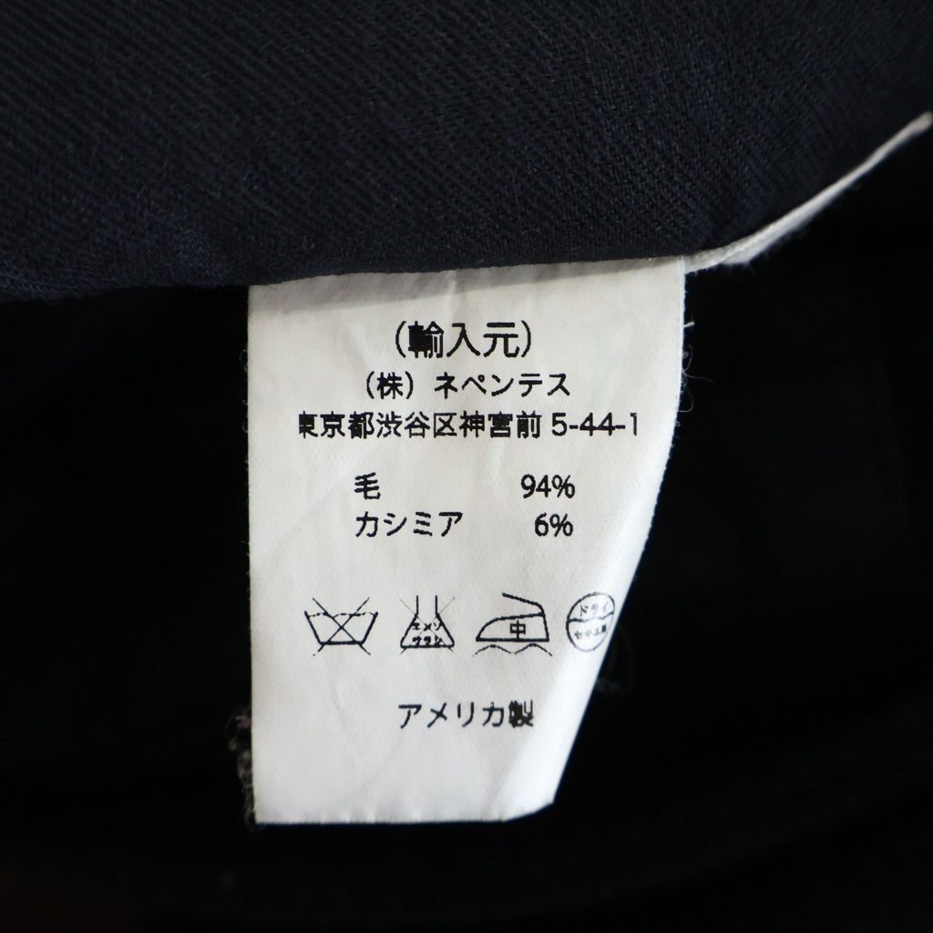 Engineered Garments(エンジニアド ガーメンツ) 15AW SHOP COAT カシミア混 ウールフランネル ショップコート ブラック