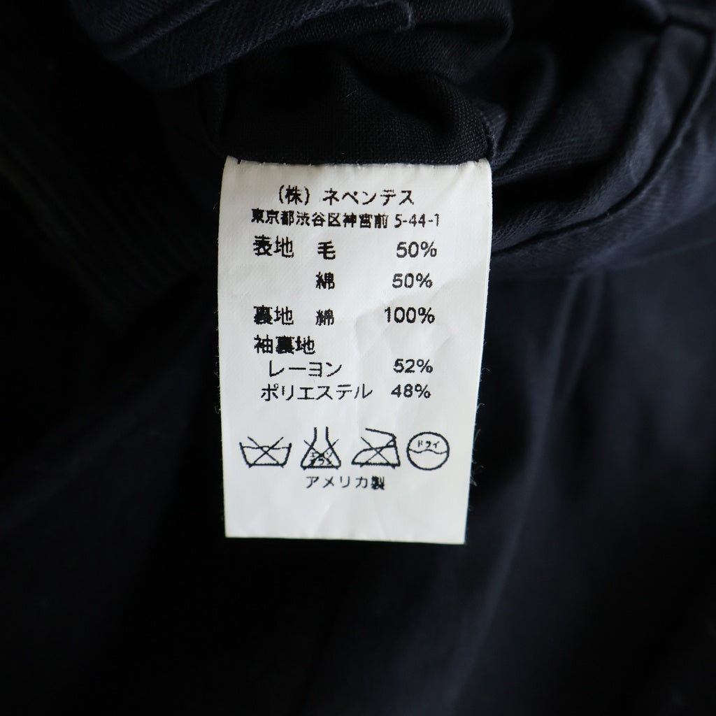 Engineered Garments(エンジニアド ガーメンツ) ANDFORD JACKET LOFTMAN別注 アンドフォード ウール コーデュロイ スプリット切替ジャケット ブラック