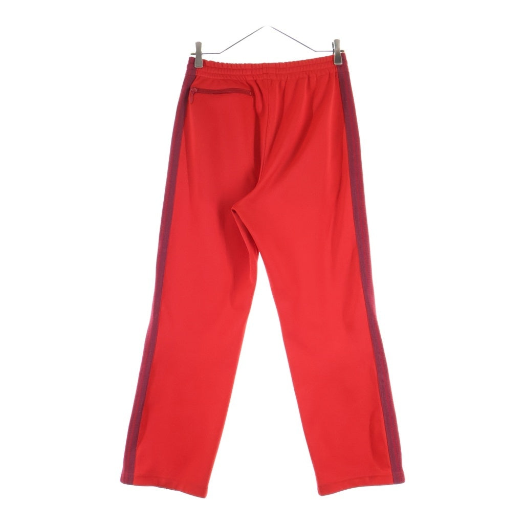 Needles(ニードルス) 18SS TRACK PANT POLY SMOOTH サイドパピヨン刺繍 トラックパンツ レッド CH376
