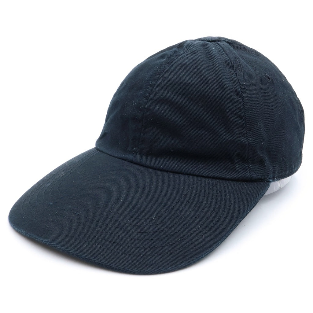 VETEMENTS(ヴェトモン) 16AW PARKING TOUR CAP パーキングツアー バック刺繍 ベースボールキャップ 帽子 ブラック WF17AC3