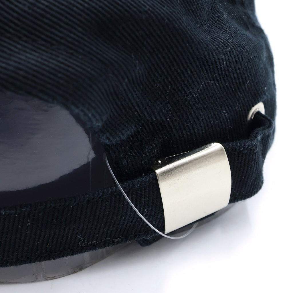 VETEMENTS(ヴェトモン) 16AW PARKING TOUR CAP パーキングツアー バック刺繍 ベースボールキャップ 帽子 ブラック WF17AC3