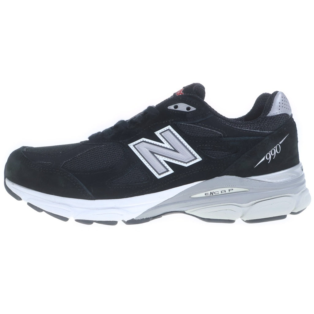 New Balance(ニューバランス) M990BS3 スウェード ローカットスニーカー ブラック US9.5/27.5cm