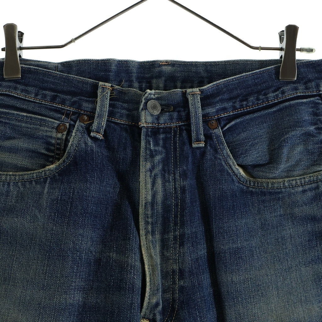 Levi's(リーバイス) 50S VINTAGE 501ZXX ヴィンテージ 両面タブ ビッグE 均等V オフセットセンターループ 革パッチ ジップフライ デニムパンツ インディゴ