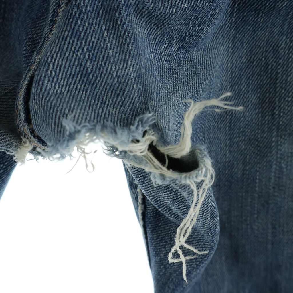 Levi's(リーバイス) 50S VINTAGE 501ZXX ヴィンテージ 両面タブ ビッグE 均等V オフセットセンターループ 革パッチ ジップフライ デニムパンツ インディゴ
