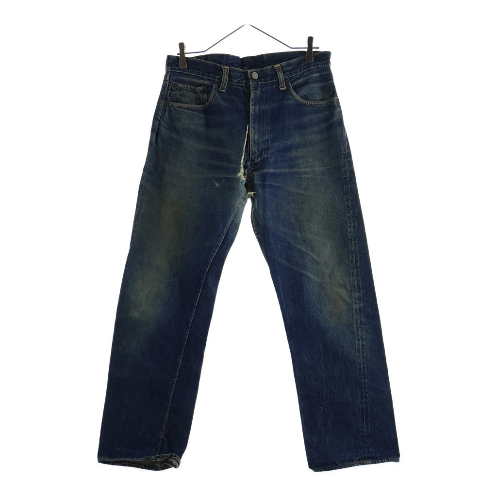 Levi's(リーバイス) 50S VINTAGE 501ZXX ヴィンテージ 両面タブ ビッグE 均等V オフセットセンターループ 隠しリベット ジップフライ デニムパンツ インディゴ