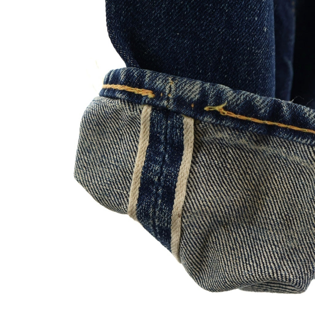 Levi's(リーバイス) 50S VINTAGE 501ZXX ヴィンテージ 両面タブ ビッグE 均等V オフセットセンターループ 隠しリベット ジップフライ デニムパンツ インディゴ