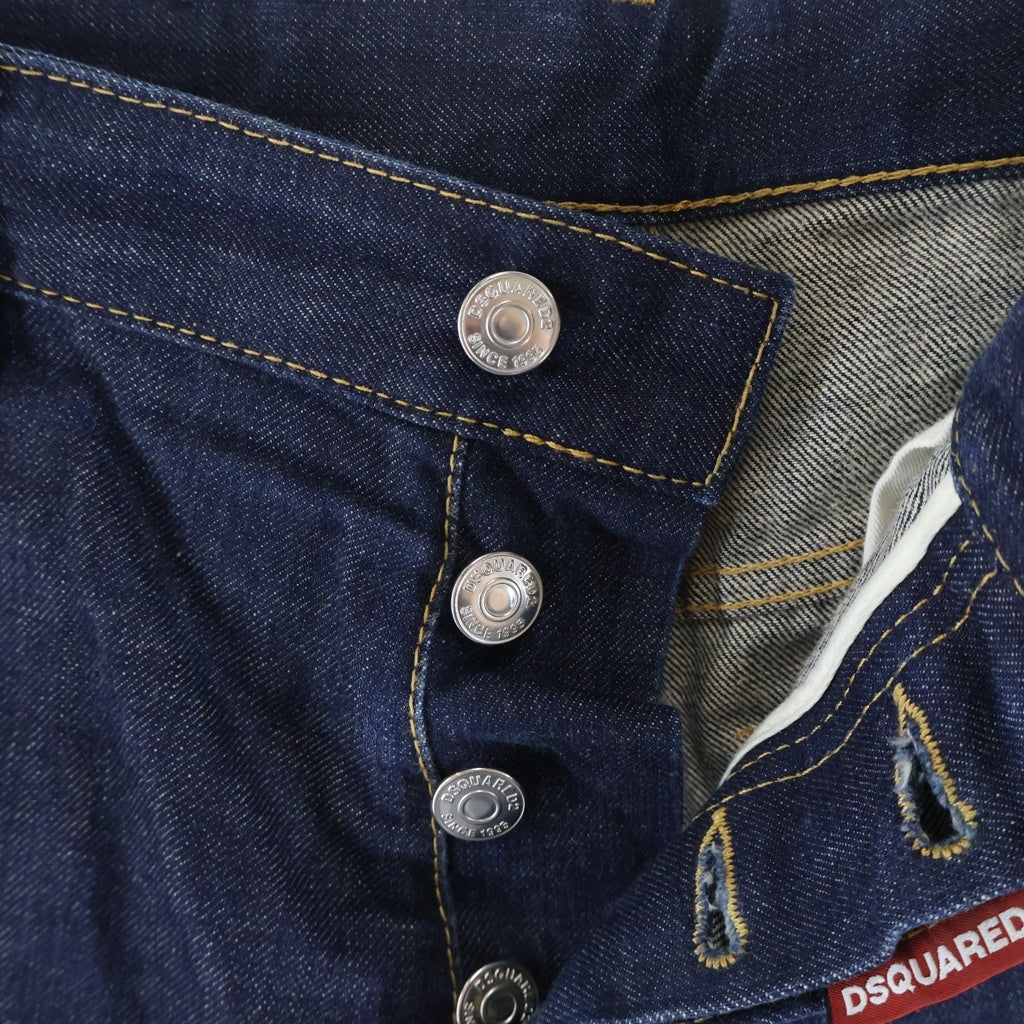 DSQUARED2(ディースクエアード) 20AW SEXY MERCURY JEAN セクシーマーキュリー テーパードデニムパンツ インディゴ S71LB0741