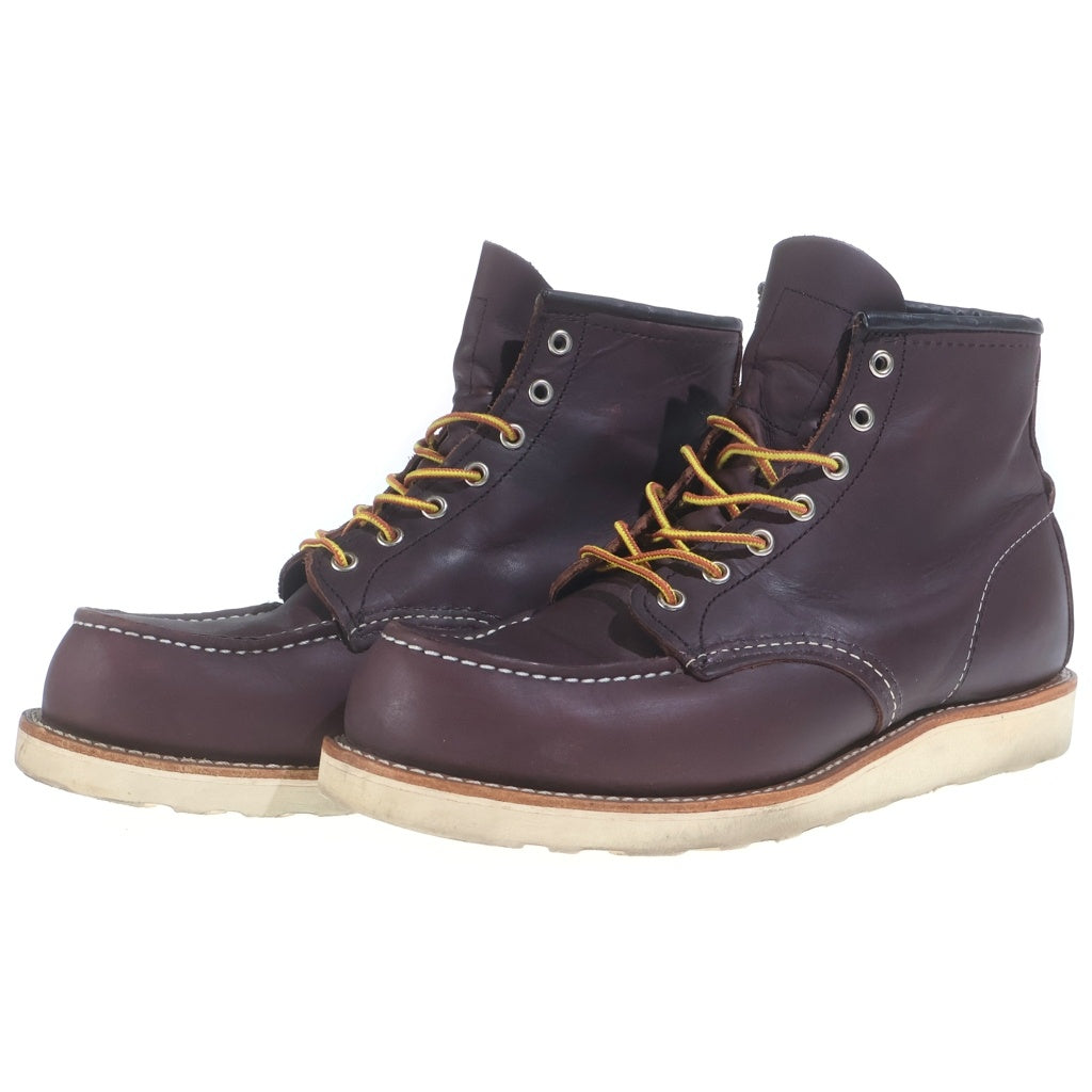 RED WING(レッド ウイング) 6INCH CLASSIC MOC クラシックモック レースアップ レザーブーツ ブラウン 8847