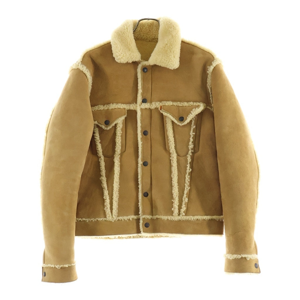 JELADO(ジェラード) RIPCITY JACKET リップシティー ラムレザー ムートン ジャケット ブルゾン ブラウン