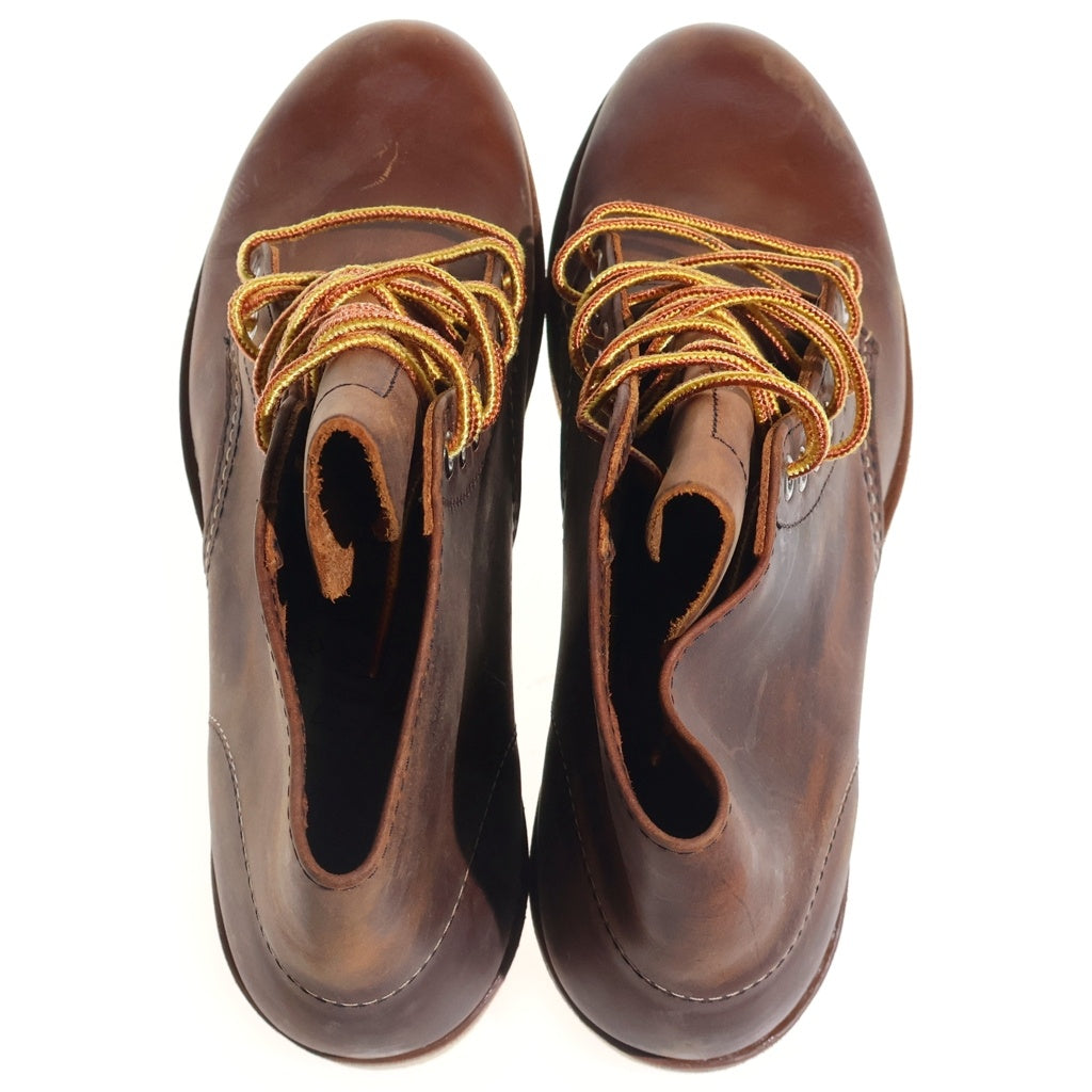 RED WING(レッド ウイング) 6-INCH CLASSIC ROUND USA製 6インチ クラシックラウンド レザー ワークブーツ ブラウン 9111