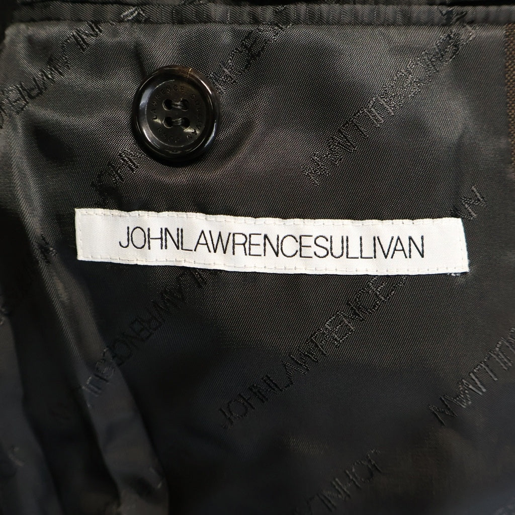 JOHN LAWRENCE SULLIVAN(ジョンローレンスサリバン) 22SS MOHAIR WOOL FLY FLONT DOUBLEBREASTED JACKET ダブルブレスト テーラードジャケット 1A009-0122-04