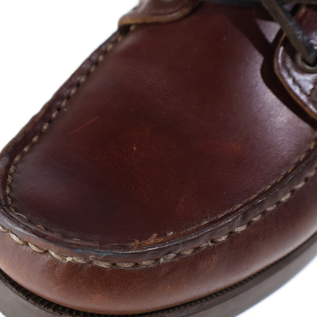PARABOOT(パラブーツ) BARTH MARINE MARRON バース マリーンマロン モカシン デッキシューズ ブラウン