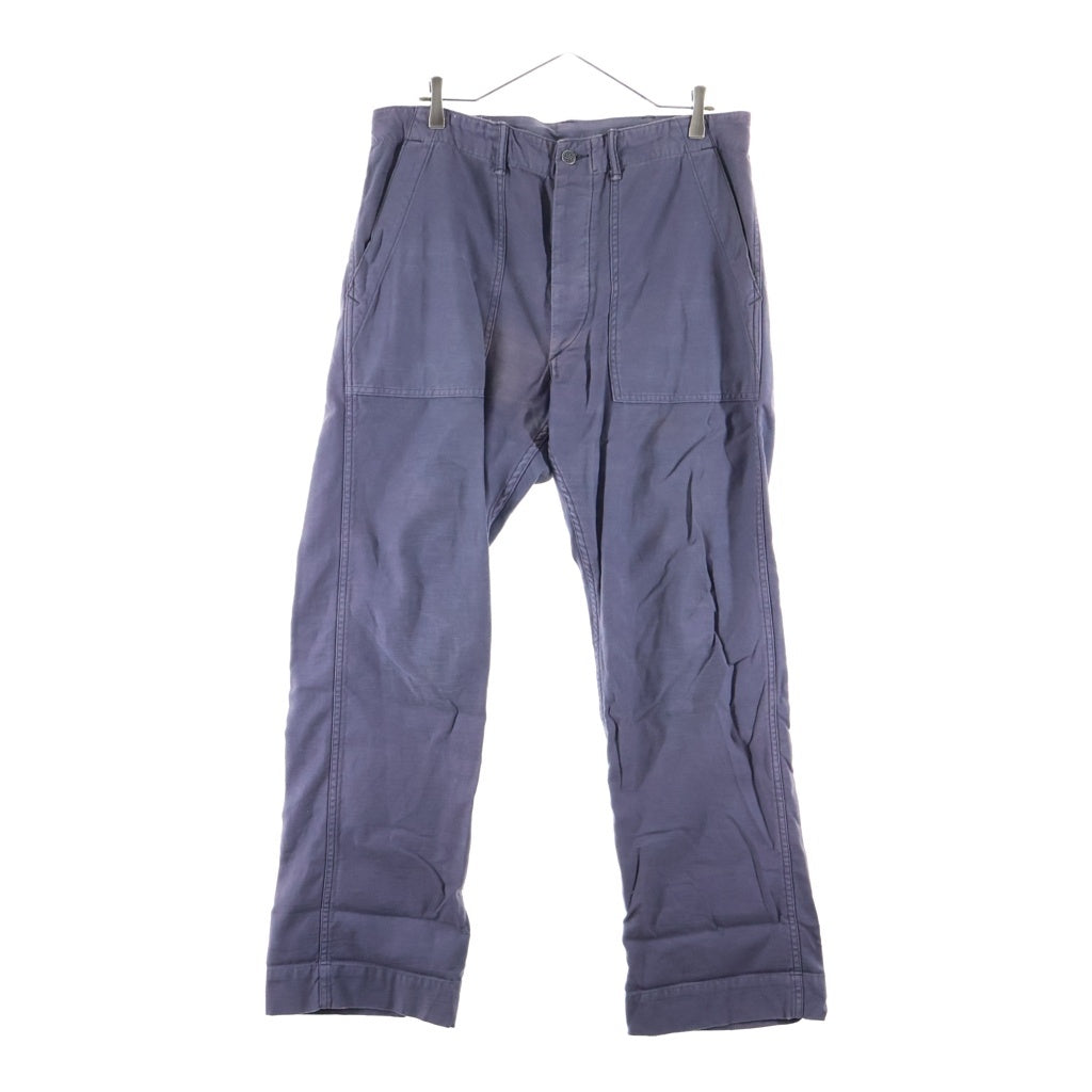 RRL(ダブルアールエル) 90S VINTAGE ヴィンテージ サンプリング 13スターボタン ベイカーパンツ パープル
