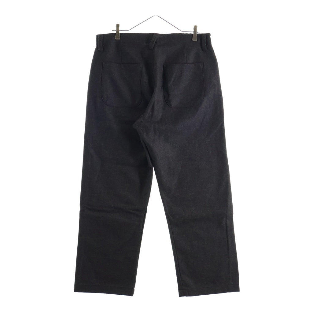 NO BRAND(ノーブランド) EVAN KINORI エバンキノリ MAGEE ウール スラックスパンツ ブラウン