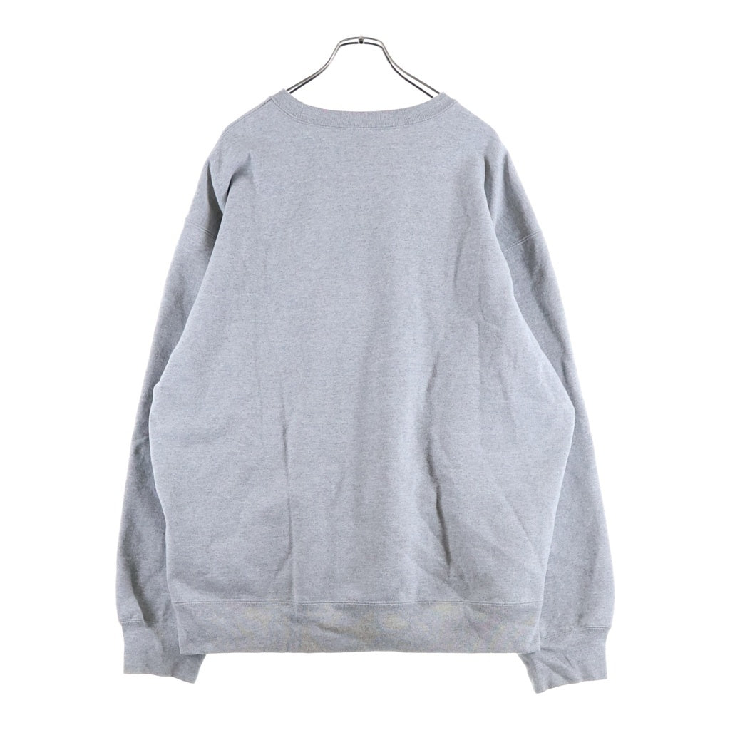 SUPREME(シュプリーム) 22AW Box Logo Crewneck ボックスロゴ クルーネック プルオーバースウェット トレーナー グレー