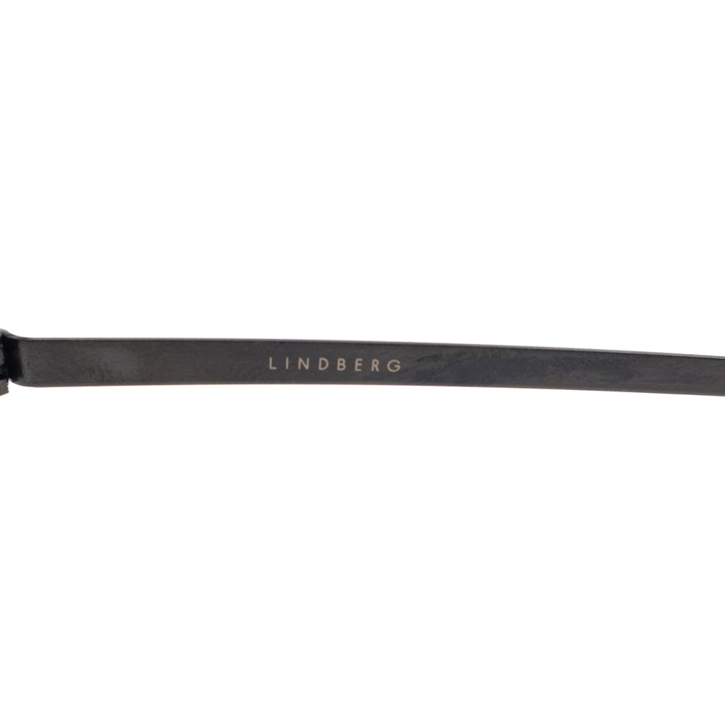 NO BRAND(ノーブランド) LINDBERG リンドバーグ Strip スクエアフレーム チタン クリアレンズ サングラス メガネ グレー 9765