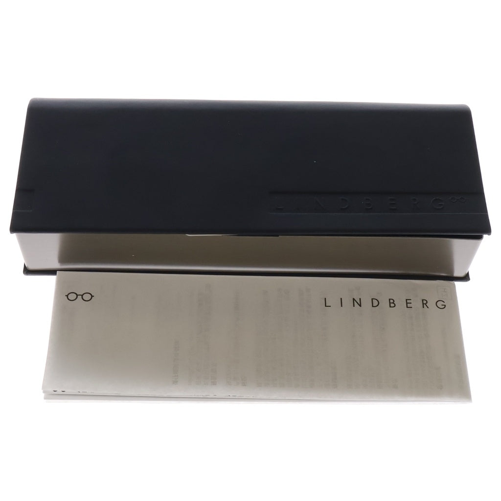 NO BRAND(ノーブランド) LINDBERG リンドバーグ Acetanium ラウンドフレーム アセタニウム クリアレンズ サングラス メガネ パープル/ゴールド 1180