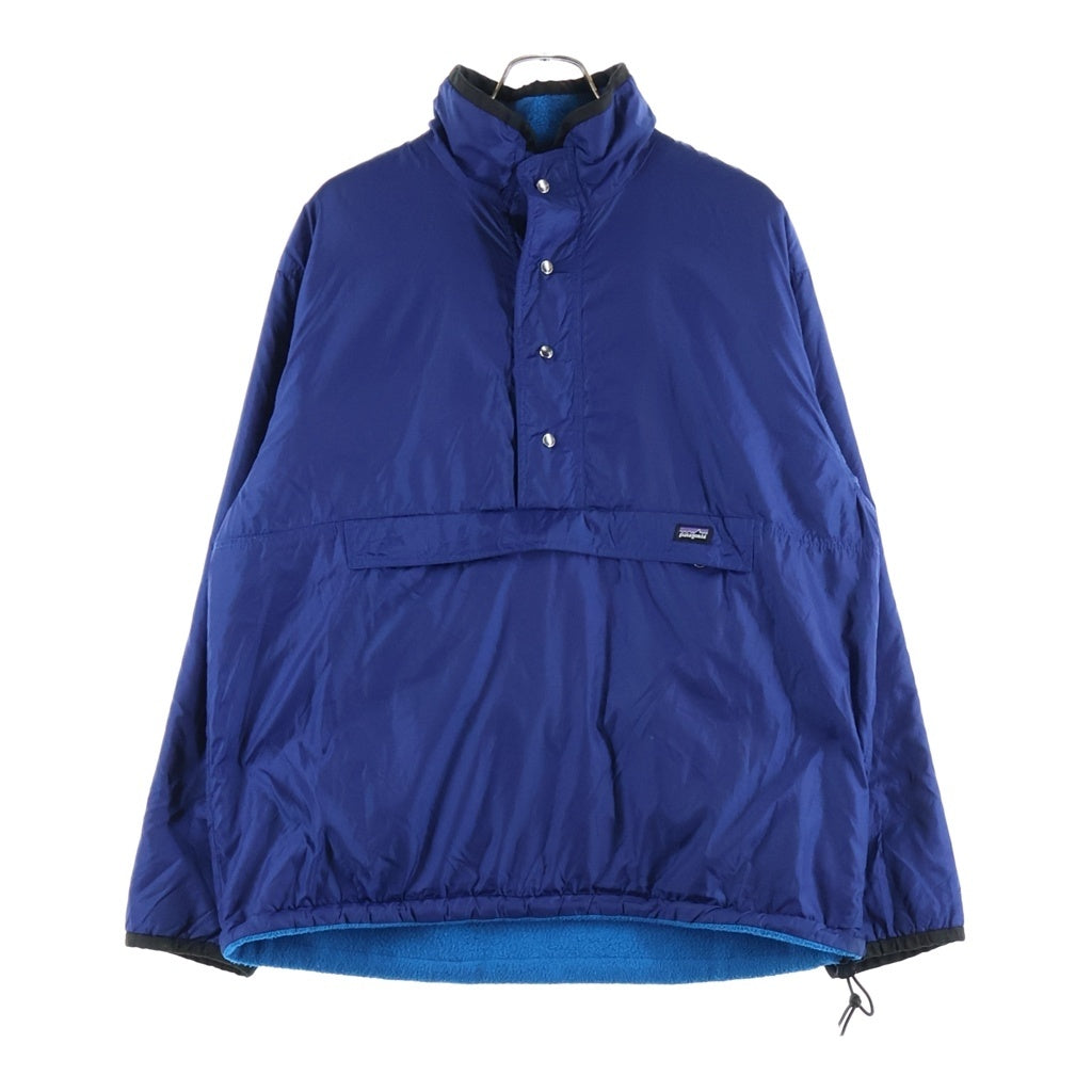 PATAGONIA(パタゴニア) 90S VINTAGE GLISSADE ヴィンテージ グリセード ナイロン フリース リバーシブル プルオーバージャケット ブルー