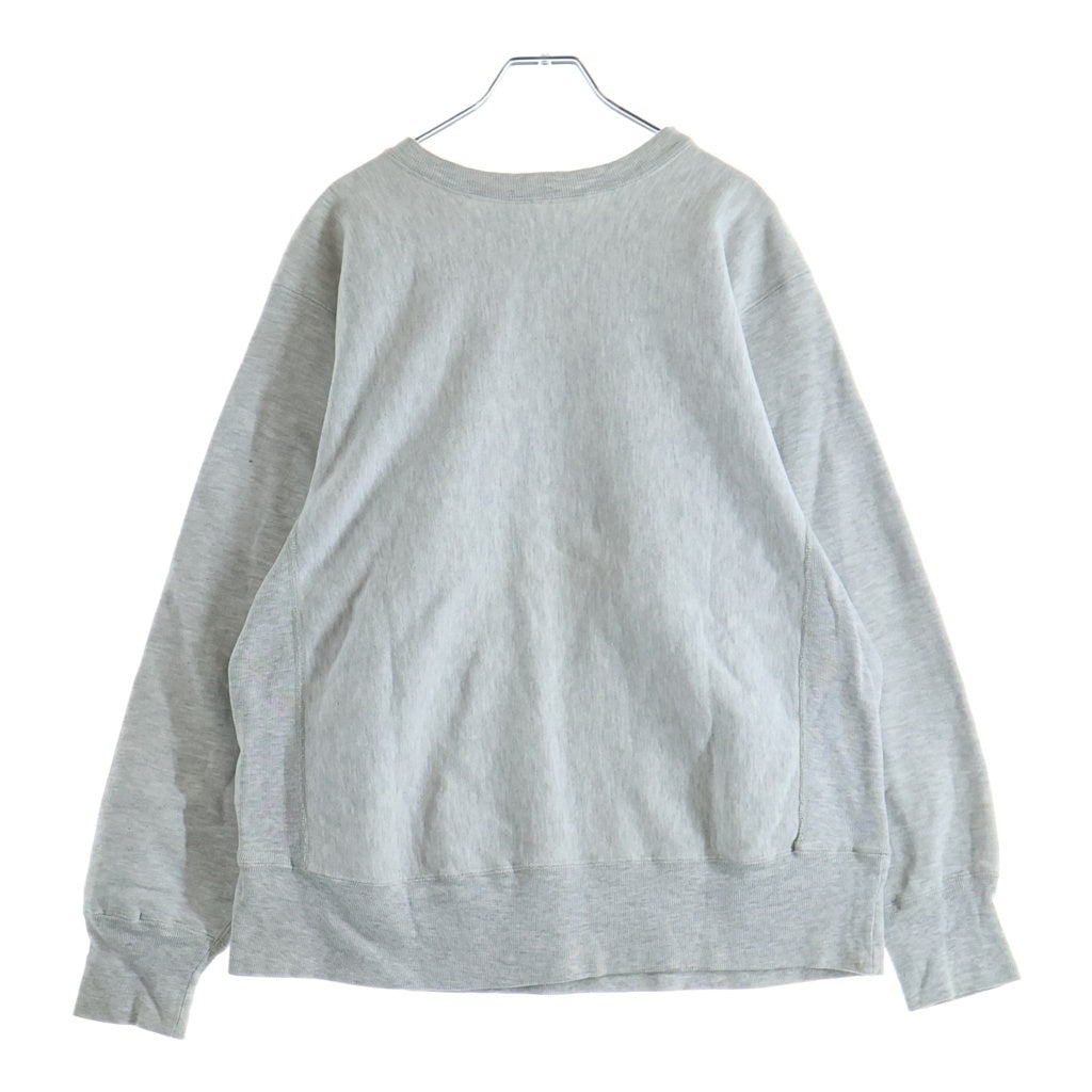 CHAMPION(チャンピオン) 80S VINTAGE REVERSEWEAVE IOWA ヴィンテージ リバースウィーブ トリコタグ後期 2段プリント アイオワ プルオーバースウェットトレーナー グレー