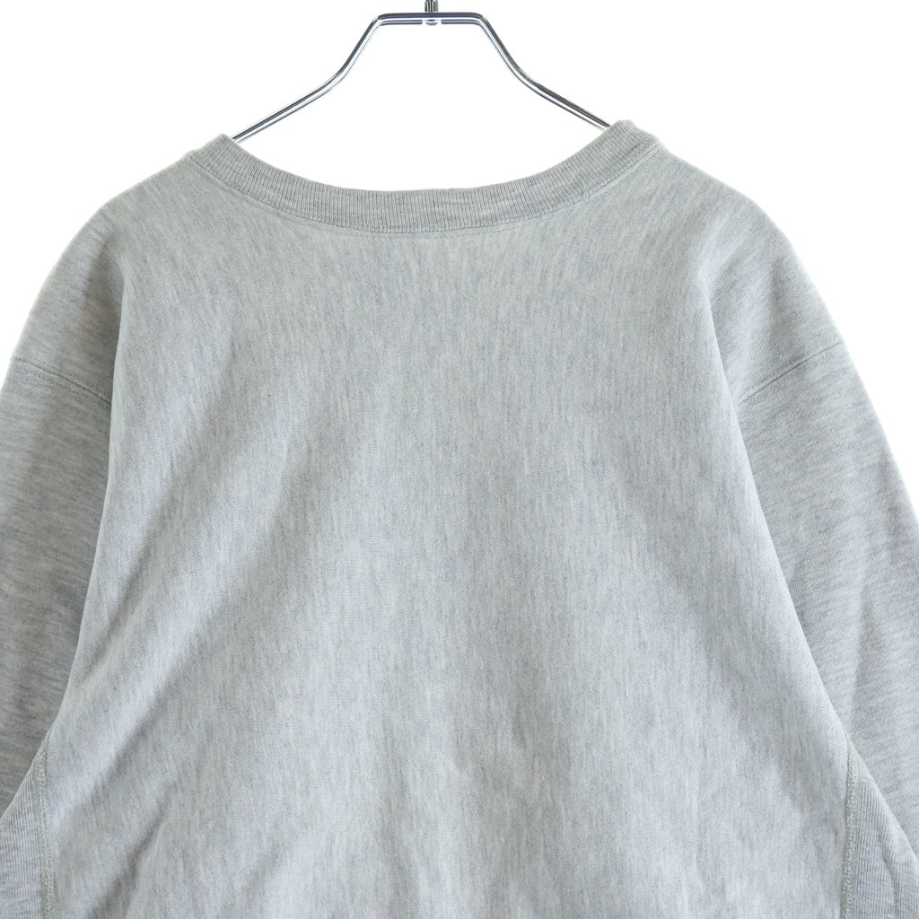 CHAMPION(チャンピオン) 80S VINTAGE REVERSEWEAVE IOWA ヴィンテージ リバースウィーブ トリコタグ後期 2段プリント アイオワ プルオーバースウェットトレーナー グレー